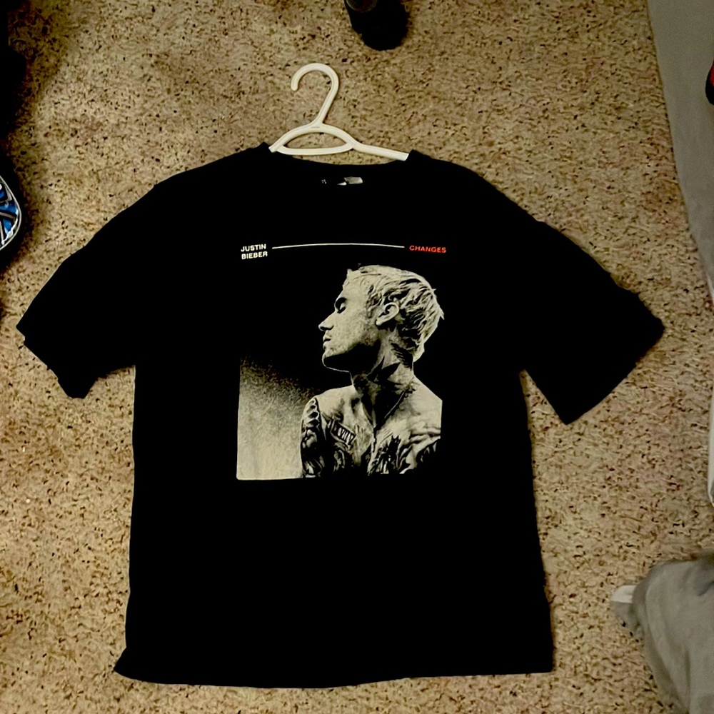 JUSTIN BEIBER y2k GRAPHIC TEE